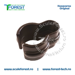 Suport fixare cablu acceleratie pe maner motocoasa Husqvarna 125C, 125R, 128R, 232R, 235R, 235RII, 323R, 324RX, 325RX