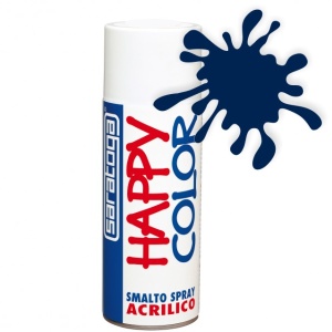 Vopsea spray "HAPPY COLOR" acrilic ALBASTRU INCHIS RAL 5013 - 400ml