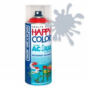 VOPSEA SPRAY "HAPPY COLOR AQUA" PE BAZA DE APA GRI RAL 7001 - 400ml