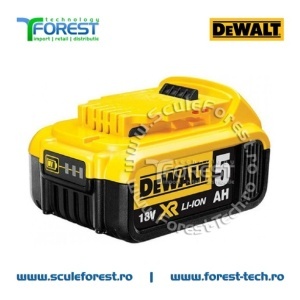 Acumulator DeWalt DCB184-XJ, 18V, 5.0Ah, Li-Ion | SculeForest.ro - Img 2