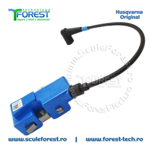 Bobina aprindere originala pentru drujba Husqvarna 365 X-TORQ, 372XP X-TORQ, Jonsered CS2166