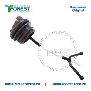 Buson rezervor ulei original pentru drujba Husqvarna 34, 41, 51, 55, 136, 137, 141, 142, 254, 262XP