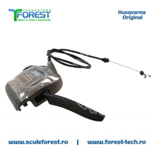 Cablu tractiune (propulsie) original COMPLET ptr. masina de tuns gazonul Husqvarna LC353AWD - Img 2