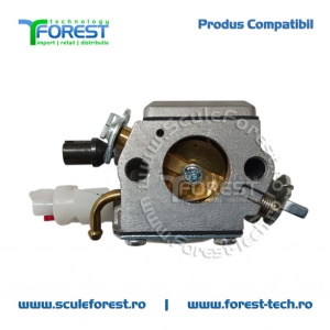 Carburator compatibil pentru drujba Husqvarna 340e, 345e, 350e