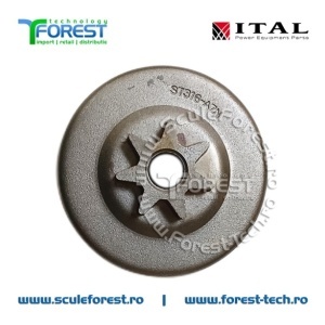 Carcasa ambreiaj compatibila pentru drujba Stihl MS290, MS310, MS360, MS390 cu pinion fix si rulment pas .3/8" - Img 5