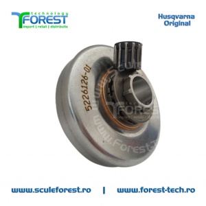 Carcasa ambreiaj originala pentru drujba Husqvarna 351, 353, 357XP, 359 cu sproket si rulment pas .325" - Img 5