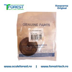 Carcasa ambreiaj originala pentru drujba Husqvarna 435, 435e, 440, 440e cu pinion fix si rulment pas .325" - Img 6