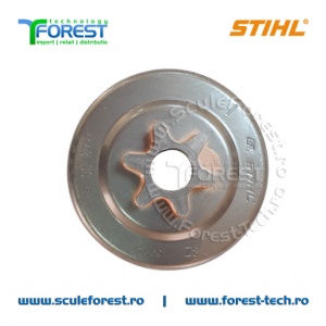 Carcasa ambreiaj originala pentru drujba Stihl MS231, MS231C, MS241C cu pinion fix pas .3/8"