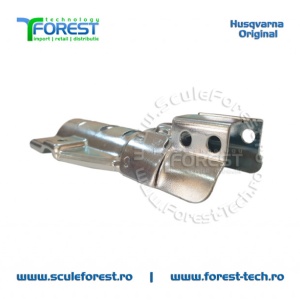 Consola originala prindere aparatoare motocoasa Husqvarna 355FX, 555FX - Img 4