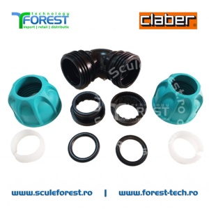 Cot 90° Claber 3/4" - 3/4" - Img 4