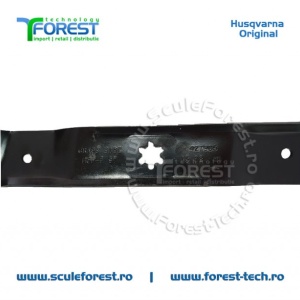 Cutit original dreapta pentru tractor Husqvarna CTH , CT, LT, LTH, TC - 490mm - Img 2