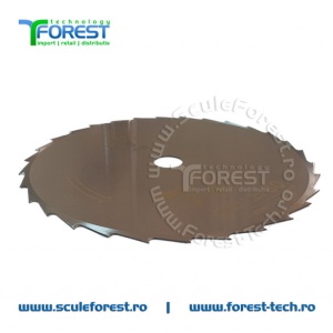 Disc (cutit) motocoasa GOLD, arbusti 255mm 30dinti | SculeForest - Img 3