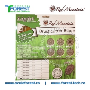 Disc (cutit) motocoasa TOUGH VIDIA, arbusti 255mm 60dinti | SculeForest - Img 6