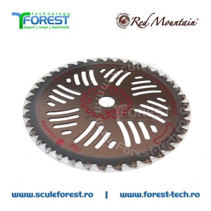 Disc (cutit) motocoasa VIDIA, arbusti 255mm 40dinti | SculeForest - Img 2