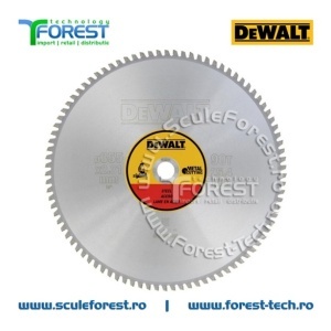 Disc DeWalt DT1927 pentru fierastrau circular 355 mm, 90 dinti, pentru taiere otel, seria Extreme