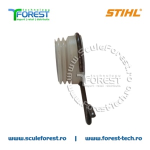 Melc ulei (pinion) original pentru pompa ulei drujba Stihl MS270, MS270C, MS271, MS271C, MS280, MS280C, MS291, MS291C - Img 5