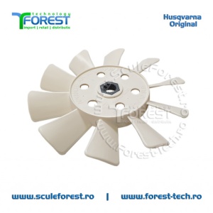 Paleta la ventilatorul cutiei de viteze la tractoarele Husqvarna TC 142T - Img 3