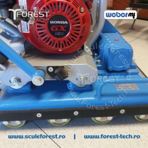 Placa compactoare cu role WEBER VPR 450 ptr. dale, pavaje - Img 3