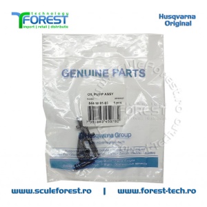 Pompa ulei originala pentru drujba Husqvarna 340, 350, 351, 353, 450S, T540XP - Img 4