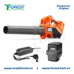Refulator frunze (suflanta) cu acumulator Husqvarna 120iB Li-Ion + baterie + incarcator | SculeForest.ro