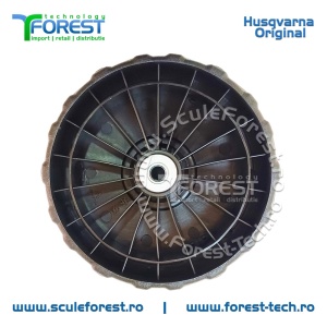 Roata fata originala pentru masina tuns gazon Husqvarna LC151, LC151S, LC356V, LC356VP, LC153S - Img 2