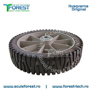 Roata fata originala pentru masina tuns gazon Husqvarna LC153S, LC356V - Img 7