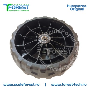 Roata fata originala pentru masina tuns gazon Husqvarna LC247, LC247S, LC247i, LC347iVX - Img 8