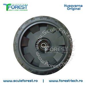 Roata fata originala pentru masina tuns gazon Husqvarna R147S, R151S, R153S