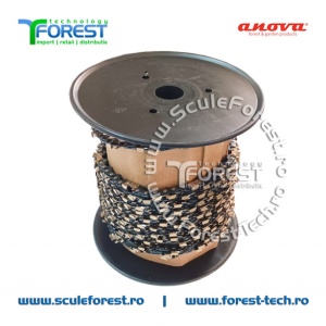 Rola lant drujba TITANIUM ANOVA pas 3/8 canal 1.3mm - Img 4