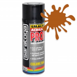 Spray email lucios SMALTO acrilic profesional MARO ARGILOS RAL8003 - 400ml