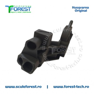 Suport carburator original drujba Husqvarna 357XP, 359 - Img 7