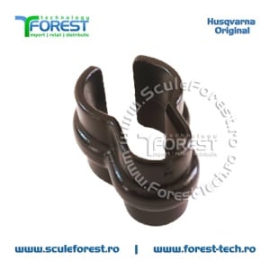 Suport fixare cablu acceleratie pe maner motocoasa Husqvarna 125C, 125R, 128R, 232R, 235R, 235RII, 323R, 324RX, 325RX - Img 2
