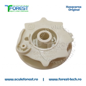 Tambur demaror 2 original pentru drujba Husqvarna 137, 142, 235e, 240e - Img 2