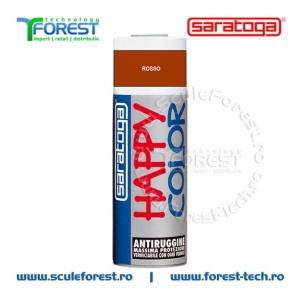 Vopsea spray "HAPPY COLOR" acrilic GRUND ANTIRUGINA ROSU 400ml