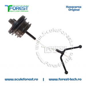 Buson rezervor ulei original pentru drujba Husqvarna 34, 41, 51, 55, 136, 137, 141, 142, 254, 262XP - Img 2