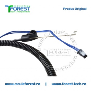 Cablu acceleratie complet original pentru motocoasa Husqvarna 125R, 128R - Img 3