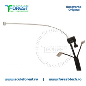 Cablu acceleratie complet original pentru motocoasa Husqvarna 135R, 333R, 535RX - Img 2