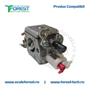 Carburator compatibil pentru drujba Husqvarna 340e, 345e, 350e - Img 2