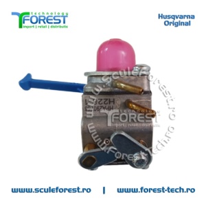 Carburator original pentru motocoasa Husqvarna 128R, 128C, Jonsered BC2128, McCulloch B28B, B28PS - Img 2