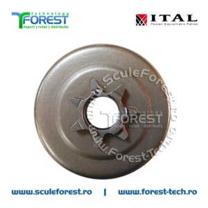 Carcasa ambreiaj compatibila pentru drujba Husqvarna 435, 435e, 440, 440e cu pinion fix si rulment pas .325" - Img 5