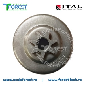 Carcasa ambreiaj compatibila pentru drujba Stihl 026, MS260, MS270, MS280 cu pinion fix si rulment pas .325" - Img 3