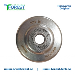 Carcasa ambreiaj originala pentru drujba Husqvarna 365, 365 X-TORQ, 371XP, 372XP, 372XP X-TORQ, Jonsered CS2166, CS2172 cu sproket si rulment pas .3/8" - Img 3