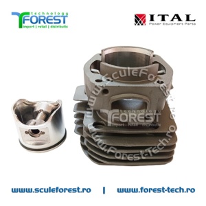 Cilindru compatibil drujba Husqvarna 365, Jonsered CS 2165 - iesire patrata - Img 2