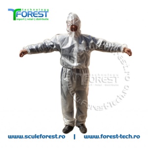Combinezon protectie impermeabil de unica folosinta - pachet 50 buc. - Img 2