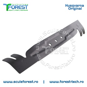 Cutit original pentru masina de tuns gazonul Husqvarna LC142i, LC142iS - 420mm - Img 5