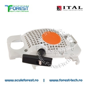 Demaror complet compatibil cal.I drujba Stihl MS170, MS180 2-MIX - Img 3