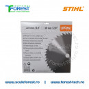 Disc (cutit) motocoasa Stihl, arbusti 225mm 48dinti | SculeForest