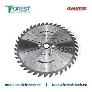 Disc taiere arbusti VIDIA Anova arbusti 255 mm, 40 dinti, 20mm | SculeForest.ro