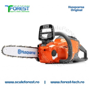 Drujba cu acumulator Husqvarna 120i LI-Ion sina (lama) 30cm + baterie + incarcator | SculeForest.ro - Img 3