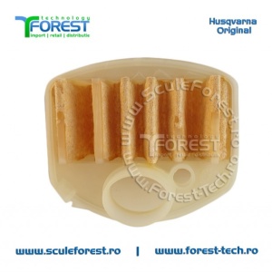 Filtru aer cu sita din pasla original pentru drujba Husqvarna 357XP, 359 - Img 2